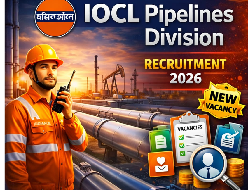 IOCL Pipeline division Recruitment